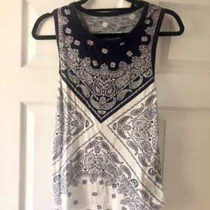Lucky Brand Bandana Print Tank